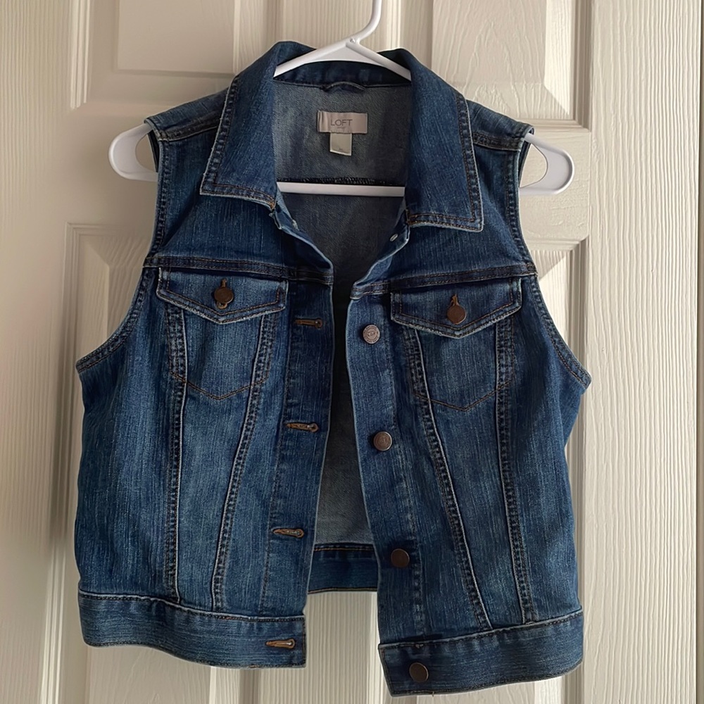 Denim vest